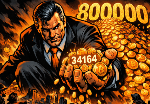 Strategy buys 34,164 Bitcoins for 2.5 billion and surpasses 800,000 BTC